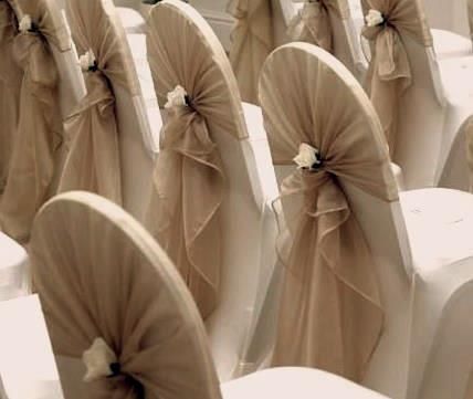 Tulle Chair Covers Kitchen Counter Chairs, Wedding Bomboniere, White Chair Covers, Chairs For Kitchen, Chair Bows, Counter Chair, Wedding Chair Decorations, Chairs Kitchen, Chair Sash