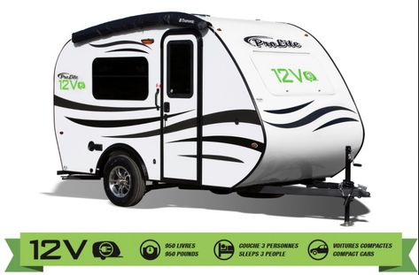 Small Camper Trailers, Leisure Travel Vans, Small Camping Trailer, Lightweight Travel Trailers, Small Travel Trailers, Towing Vehicle, Tiny Camper, Small Campers, Teardrop Camper