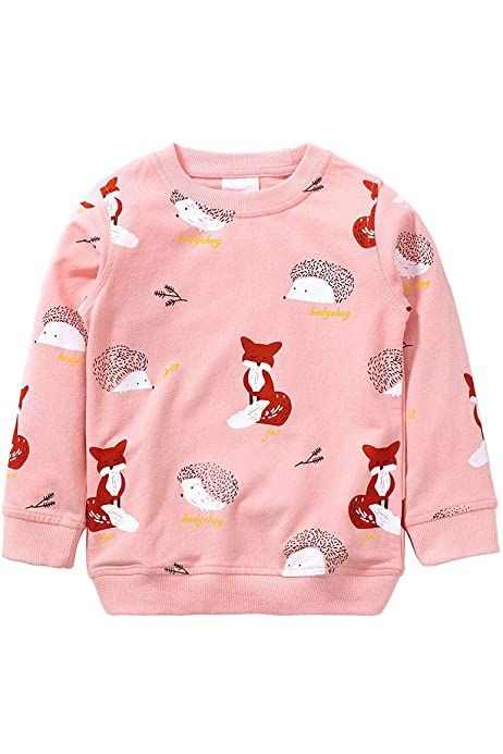 KaloryWee Toddler Baby Girls Autumn Winter Wool Fleece Cardigan Outfit Button Knitted Sweater Kids Coat Outerwear Tops Clothes for 1-8 Years (2 Years, Beige): Amazon.co.uk: Clothing Printed Hoodies Sweatshirts, Sweatshirts Pattern, Cartoon T Shirts, Baby Outfits, Kids Outfits Girls, Girl Sweatshirts, Pullover Shirt, Kid Tees