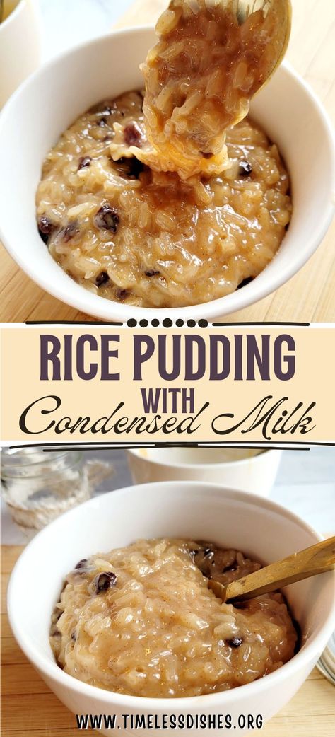 Eggnog Rice Pudding, Easy Rice Pudding With Cooked Rice, Leftover Condensed Milk, Minute Rice Pudding Recipe, Rice Custard Pudding Recipe, Rice Pudding Recipe With Condensed Milk, Rice Pudding With Condensed Milk, Swedish Smorgasbord, Pudding With Condensed Milk