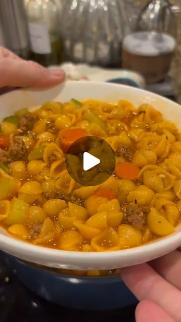 Sophia Jensen on Instagram: "Homemade Sopa #sopadefideo  #sopa #soup #soupseason #viralvideo #cheapdinner

Here’s a tasty recipe for Sopa de Fideo (Mexican Noodle Soup) Hearty Sopa with ground beef, tomato bouillon, toasted noodles, and vegetables:

Ingredients:
- 1 tablespoon olive oil
- 1/2 pound ground beef
- 1/2 medium onion, diced
- 2 garlic cloves, minced
- 1 medium carrot, diced
- 1 small zucchini, diced
- 7 oz noodles 
- 4 cups water or chicken broth
- 2 teaspoons tomato bouillon powder (such as Knorr)
-2 teaspoon chicken bouillon 
- 1 can (8 oz) tomato sauce
- 1 pack sazon
- Salt and pepper, to taste
- Fresh cilantro, chopped, for garnish 
- Lime wedges, for serving (optional)
Spur cream (optional 
Instructions:

1. Brown the Ground Beef: In a large pot or skillet, heat the olive Sopa Soup, Mexican Noodle Soup, Tomato Bouillon, Bouillon Powder, Soup Hearty, Beef Tomato, Weekly Dinner, Chicken Bouillon, Dinner This Week