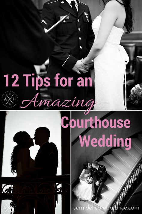 12 Tips for an Amazing Courthouse Wedding Courthouse Wedding Photos, Courthouse Wedding Dress, Wedding Court, City Hall Wedding, Future Mrs, Courthouse Wedding, Civil Wedding, Wedding Checklist, Wedding Dress Styles