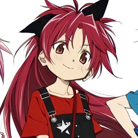 Kyoko Sakura Pfp, Kyoko Sakura Icon, Kyouko Sakura, Madoka Magica Sayaka, Kyoko Sakura, Mahō Shōjo Madoka Magica, Sakura Icons, Magia Record, Sayaka Miki