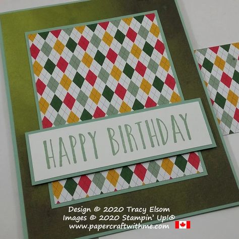 Stampin Up Gender Neutral Birthday Cards, Gender Neutral Birthday Cards, Guy Birthday, Neutral Birthday, Cricut Birthday Cards, Birthday Men, Golf Cards, Cricut Birthday, Mens Cards