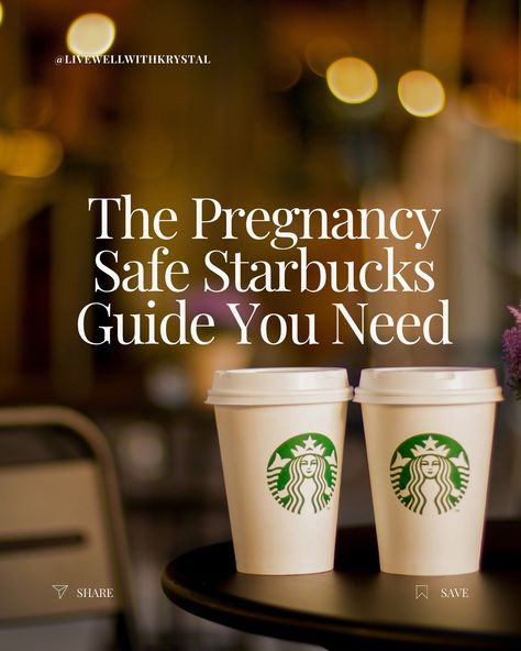 ☕️ Are you still craving your Starbucks fix but wondering what’s safe during pregnancy? I’ve got you covered! As much as we all love our coffee runs, pregnancy brings a whole new set of concerns. From managing caffeine intake to avoiding certain ingredients, it can be tricky to navigate that Starbucks menu when you’re expecting. That’s why I’ve created the ultimate guide to help you enjoy your favorite Starbucks drinks without worry! Whether you’re craving something cozy or just need a p... Starbucks Menu, Crave You, Pregnancy Safe Products, Starbucks Drinks, All Love, New Set, Postpartum, Love Is All, A P