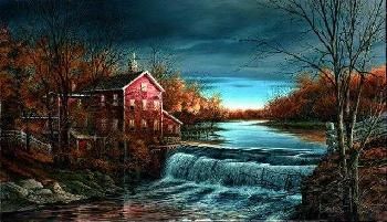 Terry Redlin Autumn Afternoon Terry Redlin Paintings, Painted Scenery, Interesting Paintings, Terry Redlin, Autumn Afternoon, Buffalo Games, Dream Pictures, Number Art, John William Waterhouse