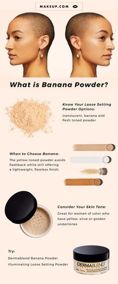 What is Banana Powde Banana Powder Makeup, It Makeup, Banana Powder, Thicker Eyelashes, Scar Removal, Get Rid Of Blackheads, Natural Cold Remedies, Powder Makeup, Lose 40 Pounds