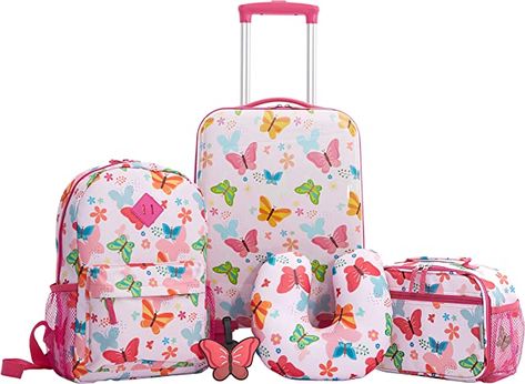 Kids Luggage Sets, Daycare School, Suitcase Set, Suitcase Packing, Carry On Suitcase, Club Kids, Weekend Trip, Travel Set, Luggage Sets