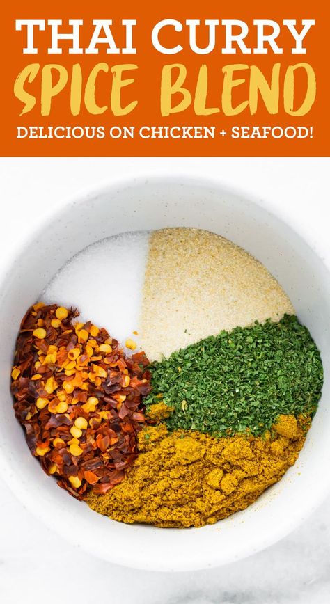 Curry Spice Blend, Curry Spice, Tofu Curry, Eating Bird Food, Salmon Spices, Homemade Spice Mix, Spice Blends Recipes, Spice Mix Recipes, Homemade Spice Blends