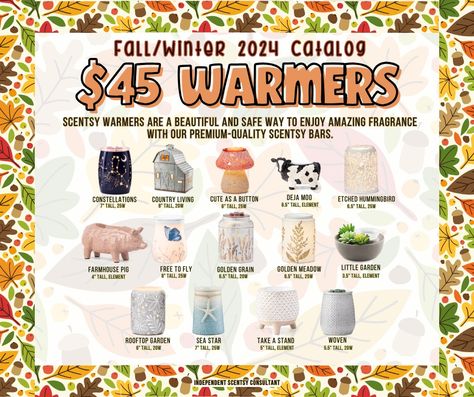 Scentsy has warmers for every style and budget. Scentsy Facebook Party, Scentsy Facebook, Golden Meadow, Scentsy Fall, Scentsy Business, Scentsy Bars, Scentsy Consultant, Rooftop Garden, Fall Winter 2024