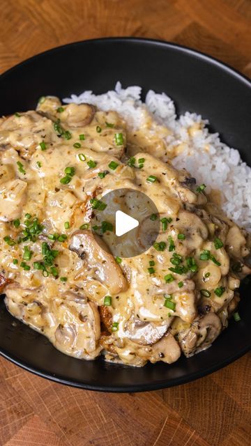 Mushroom Recipes Creamy, How To Make Mushroom Sauce, Creamy Chicken And Mushroom Recipes, Chicken In Mushroom Cream Sauce, Mushroom And Chicken Recipes, Chicken And Mushrooms Recipes, Creamy Chicken With Mushrooms, Mushroom Chicken Recipes, Chicken And Mushroom Recipes