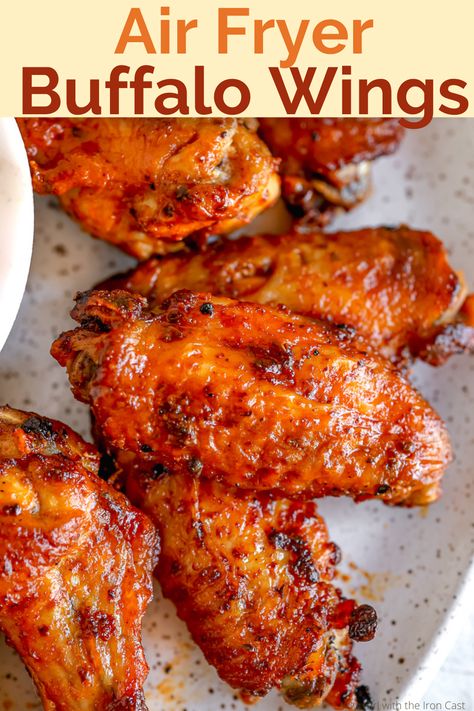 Bone In Wings Air Fryer, Healthy Food In Air Fryer, Buffalo Chicken Wings In Air Fryer, Chicken Wing Marinade Air Fryer, Buffalo Wings Air Fryer, Marinated Chicken Wings Recipes, Flavored Wings, Air Fryer Buffalo Wings, Air Fryer Buffalo Chicken