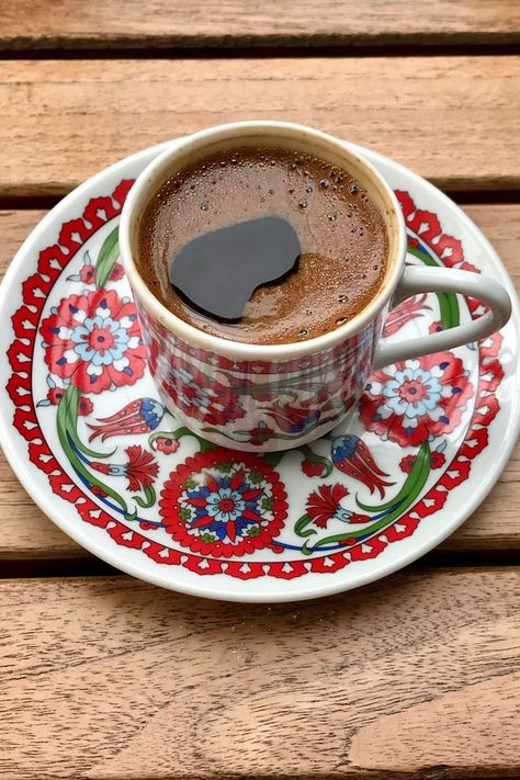 Learn how to make traditional Turkish coffee Turkish Coffee Recipe, Food Stands, Coffee Recipe, Coffee Poster, Turkish Coffee, Coffee Recipes, Art Prints, Coffee, Tableware