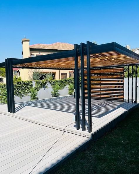 Magalela Trading & Projects | Rock your outdoor space with our style,imagine it we will bring it to reality. www.magalelatrading.co.za info@magalelatrading.co.za 087… | Instagram Car Port, Contemporary Garden, Garden Yard Ideas, Home Inspection, Outdoor Pergola, Easy Woodworking Projects, Diy Backyard, Bring It, Garden And Yard