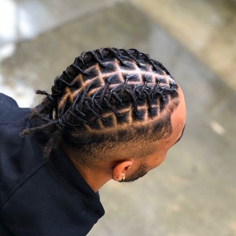 Repost via Stylist/Salon: @locks_by_coppet . . . . #menlocstyles #locstylesformen #loctician #dreadtwister #dreadmaintenance #dreadstylist… Dread Braids Men, David Hair, Mens Twists Hairstyles, Short Dreadlocks Styles, Dread Hairstyles For Men, Boys Hairstyles, Boy Braids Hairstyles, Cornrow Hairstyles For Men, Short Locs