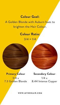 Hair 101: How to Mix Two Hair Colours Together Hair Colour Shades, Mixing Hair Color, Hair Color Swatches, 2 Hair Color, Hairdressing Training, Color Formulas, Hair 101, Copper Blonde, Hair Color Formulas