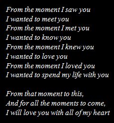 From the moment I saw you... Romantic Love Quote. Beautiful Forbidden Love Quotes, Quote Beautiful, Life Sayings, I Love My Friends, Wedding Officiant, I Want To Know, Romantic Love Quotes, I Meet You, Love You Forever