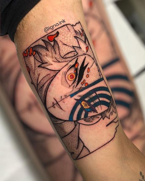 Akaza Tattoo, Wolverine Tattoo, Leg Sleeve Tattoos, Slayer Tattoo, Lord Of The Rings Tattoo, Clover Tattoos, Japan Tattoo Design, Amazing Tattoos, Fire Tattoo