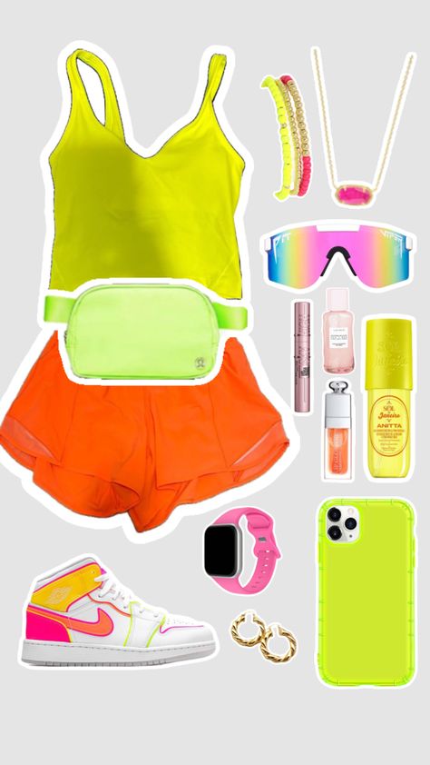 Neon Preppy Outfit! 💛#outfitinspo #beauty #neon #preppyaesthetic #preppy #preppyoutfit #preppyfit #followforfollow Neon Preppy, Neon Outfits, Preppy Aesthetic, Preppy Outfit, Neon, Outfit Inspo, Beauty