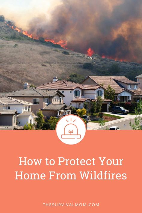 Attention homeowners in fire-prone areas! 🔥 Wildfires are a serious threat, but with the right knowledge and precautions, you can keep your family safe. Learn how wildfires work, how to protect your home, and more with this essential guide. Check it out now! #WildfireSafety #ProtectYourHome #StaySafe 🏡🔥 https://thesurvivalmom.com/wildfire-season-harden-home-survive-firestorm/?utm_source=pinterest&utm_medium=social&utm_campaign=protect-home-wildfire&utm_content=blog-article Flood Preparedness, Power Outage Tips, Wildland Fire, Wild Fire, How To Protect Yourself, Protecting Your Home, Blog Article, Survival Tips, Emergency Preparedness