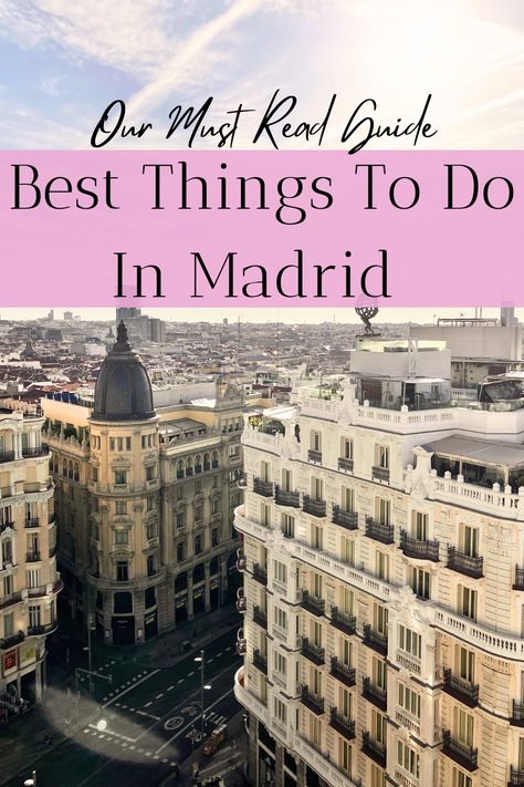 A panoramic view of Madrid's historic buildings and streets, ideal for those planning to visit and explore Spain. Madrid Travel, Old Post Office, Best City, Spanish Culture, Spanish Architecture, New Year's Eve Celebrations, Spanish Artists, Power Station, Spain Travel