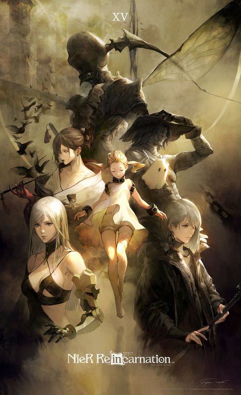 Nier Reincarnation, Nier Characters, Nier Automata, Final Fantasy, Game Art, Cool Art, Concept Art, Character Art, Anime Art