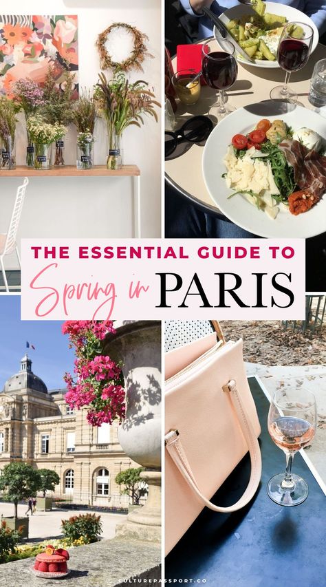 The Essential Guide to Spring in Paris! Everything you need to know before visiting Paris in spring. #parisguide #paristips #springtravel Hotel Des Invalides, Coffee In Paris, Paris Romance, Paris In Spring, Spring In Paris, Springtime In Paris, Europe 2024, Visiting Paris, Sidewalk Cafe