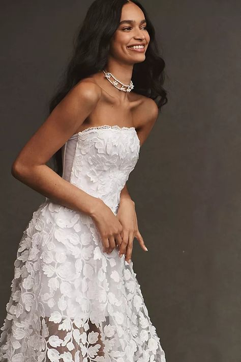 Women's Dresses | Anthropologie June Dress, Courthouse Wedding Dress, Anthropologie Wedding, Rehearsal Dinner Dresses, Elopement Dress, Wedding Reception Dress, Bridal Event, Courthouse Wedding, Casual Wedding Dress