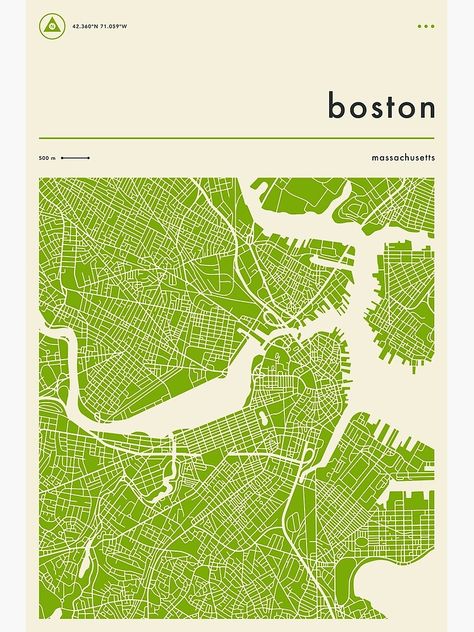 Boston Graphic Design, Boston Map Art, Chicago Graphic, Boston Wall Art, Boston Poster, Boston Map, Boston City, Boston Art, Jazzberry Blue