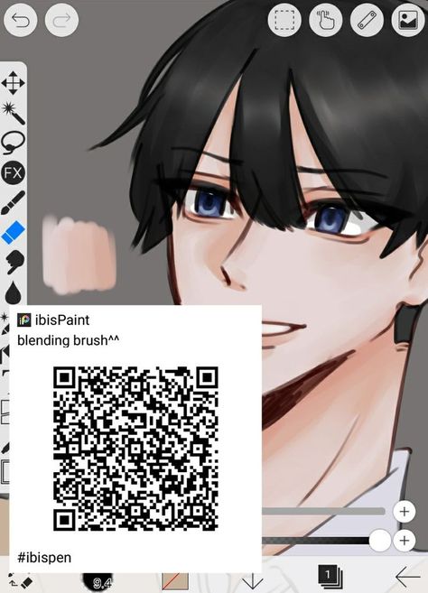 Mixing Brush Ibispaint, Ibis Paint Brush Qr Code, Ibis Paint Brush Qr, Brush Qr Code, Ibis Pen, Clip Studio Paint Brushes, Ibis Paint Brush, Ibispaint Brush, Brush Codes