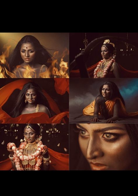 Draupadi mahabharat Draupadi Illustration, Draupadi Aesthetic, Draupadi Art, Draupadi Painting, Mahabharat Draupadi, Mahabharat Aesthetic, Bharatanatyam Poses, Goddess Makeup, Indian Contemporary Art