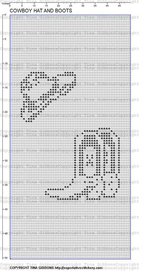 Filet #Crochet pattern by Superlative Stitchery copyright Tina Gibbons Filet Crochet Patterns Free, Free Filet Crochet Patterns, Crochet Graph Patterns, Filet Crochet Patterns, Cowboy Cross, Crochet Patterns Filet, Graph Patterns, Crochet Graph, Tiny Cross Stitch