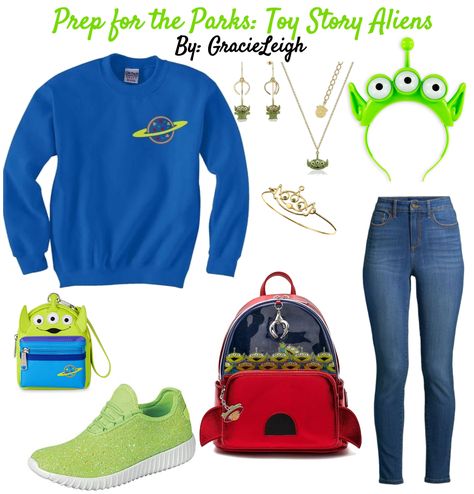 Toy Story Alien Outfit Ideas, Toy Story Martian Costume, Toy Story Outfit Ideas Women, Toy Story Alien Disneybound, Toy Story Alien Costume Women, Toy Story Alien Makeup, Toy Story Outfits Women, Aliens From Toy Story Costume, Adult Toy Story Costumes