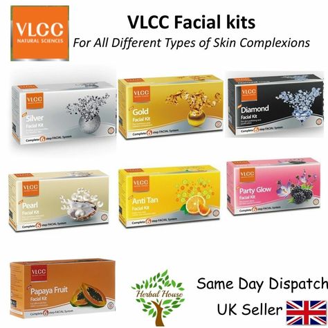 VLCC Facial Kit Sets - Clearer Skin, Scrub, moisturising, radiant glow GIFT SET For all Skin Types & For all Different Skin benefits Available in: GOLD SILVER DIAMOND PEARL PAPAYA PARTY GLOW ANTI TAN FURTHER DESCRIPTION BELOW FOR EACH PRODUCT: Gold Facial Kit (Net Content 60g) Gold – this precious yellow metal has been well loved by women over centuries. The anti-ageing benefits of gold can be traced back 5,000 years to Cleopatra, who was said to sleep in a gold face mask every night to enhance Vlcc Facial Kit, Gold Facial Kit, Gold Face Mask, Black Technology, Facial Kit, Skin Scrub, Papaya Fruits, Gold Face, Clearer Skin