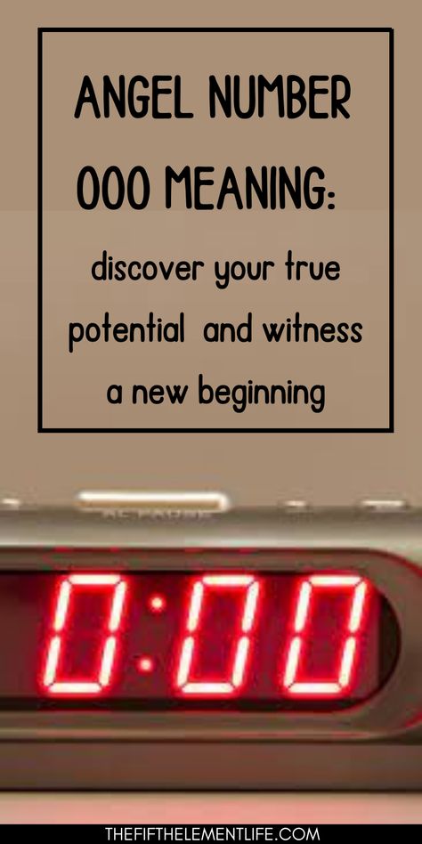 Explore the spiritual significance of Angel Number 000 meaning. Discover how this powerful numerical sequence holds a message of divine guidance and infinite possibilities. Dive deep into the realm of angelic communication and unravel the hidden meanings associated with Angel Number 000. Decode the divine guidance and embrace the blessings that Angel Number 000 brings into your life. #angelnumbers #numerology #spirituality #angelmessages #divineguidance 000 Meaning, Divine Guidance, Angel Messages, Positive People, Infinite Possibilities, Finding Your Soulmate, Spiritual Connection, Angel Number, Angel Numbers