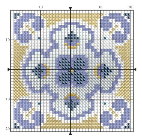 Moroccan tile Morrocan Patterns, Moroccan Tile Cross Stitch, Moroccan Tile, Chart Design, Crochet Tapestry, Cross Stitch Patterns Free, Diy Christmas Ornaments, Diy Projects To Try, Cross Stitch Designs