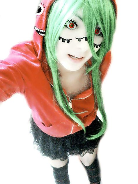 Cosplay Vocaloid Gumi Gumi Cosplay, Motoko Kusanagi, Riot Police, Ghost In The Shell, Manga Cosplay, Vocaloid, Anime