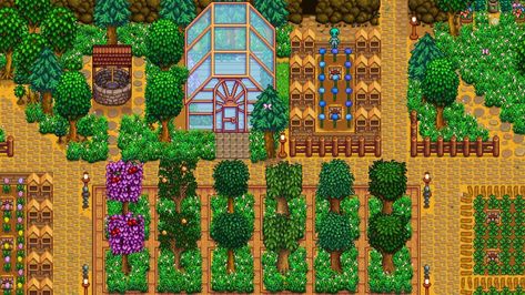 You'll want room for banana trees in Stardew Valley's 1.5 update – Destructoid Trees Stardew Valley, Tree Layout Stardew, Stardew Tree Layout, Stardew Trees, Stardew Valley Tree Layout, Tree Farm Stardew Valley, Stardew Tree Farm, Stardew Valley Tree Farm, Stardew Valley Trees