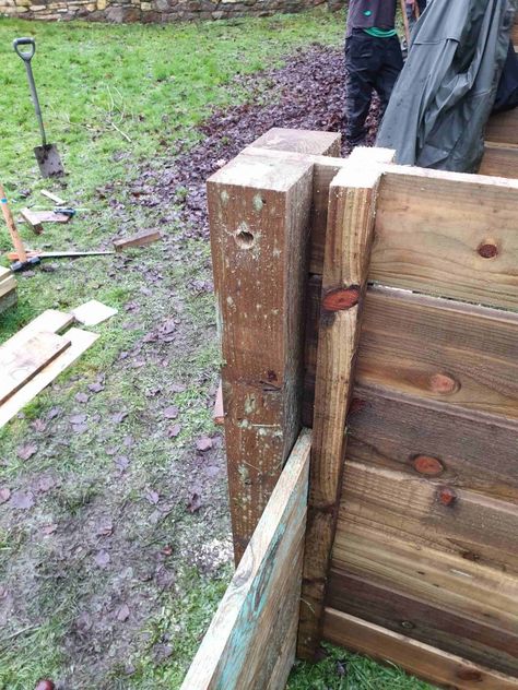 Bespoke Compost Bins | Edwards Gardens Diy Garden Compost Bin, Compost Pallet, Compost Bay, Compost Bins From Pallets, Compost Area, Making A Compost Bin From Pallets, Diy Compost Bin, Compost Bin Pallet, Palet Compost Bin