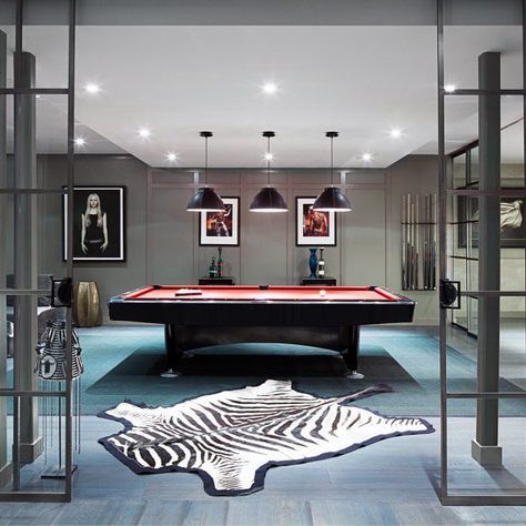 Top 80 Best Billiards Room Ideas - Pool Table Interior Designs Billiards Room Decor, Snooker Room, Room Storage Ideas, Pool Table Room, Billiards Room, Billiard Rooms, Pool Room, Game Room Basement, Interior Desig