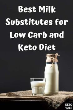 Keto Milk, Carbs Per Day, Low Carb Milk, Keto Diet List, Tasty Drinks, Protein Diet, Ketogenic Diet Meal Plan, Diet Breakfast, Milk Alternatives