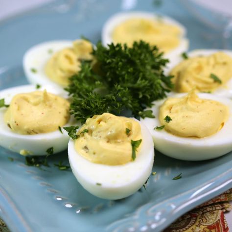 Paula Deen Deviled Eggs, Deviled Eggs With Relish, Deviled Egg Recipe, Southern Deviled Eggs, Deviled Eggs Recipe Easy, Devilled Eggs Recipe Best, Deviled Eggs Recipe Classic, Paula Dean, Deviled Eggs Easy