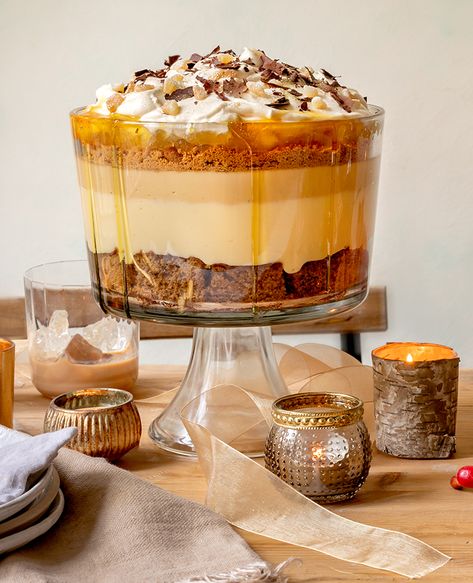 Baileys | Benjamina Ebuehi’s Baileys Original Irish Cream Gingerbread Trifle Christmas Trifle Recipes, Gingerbread Trifle, Pudding Recept, Baileys Original Irish Cream, Christmas Trifle, Trifle Recipes, Baileys Original, Baileys Recipes, Trifle Dish