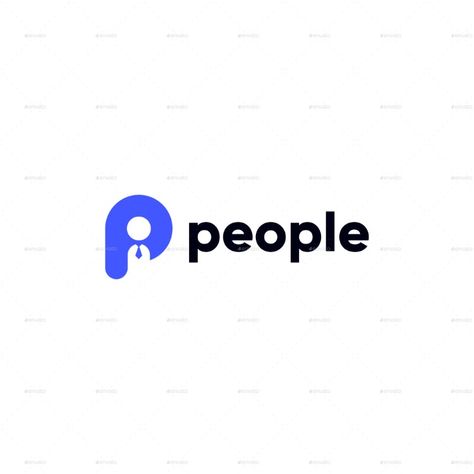 letter P logo people Pm Logo Design Letters, Resume Logo, P Letter Logo Design, Letter P Logo Design, Person Logo, People Logo Design, P Letter Logo, Hr Logo, People App