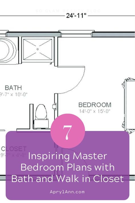 Main Bedroom With Walk In Closet, Master Bedrooms And Bathroom Layout, Bathroom Design With Closet, Small Master Bath With Walk In Closet, Walk In Closet Through Bathroom, Master Suite Layout Ideas, Master Bed Bathroom Ideas, Walk Through Bathroom To Bedroom, Master Bath Dimensions Layout