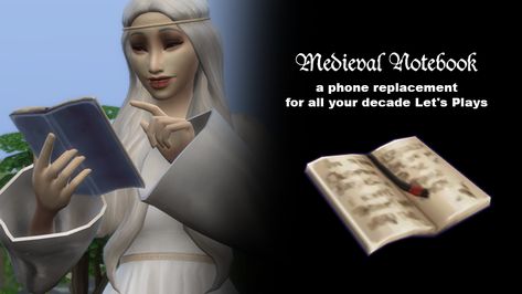 Medieval Notebook, Sims 4 Decades Challenge, Sims Medieval, Sims 4 Gameplay, Sims Four, Sims 4 Collections, Best Sims, History Projects, Sims 4 Cc Finds