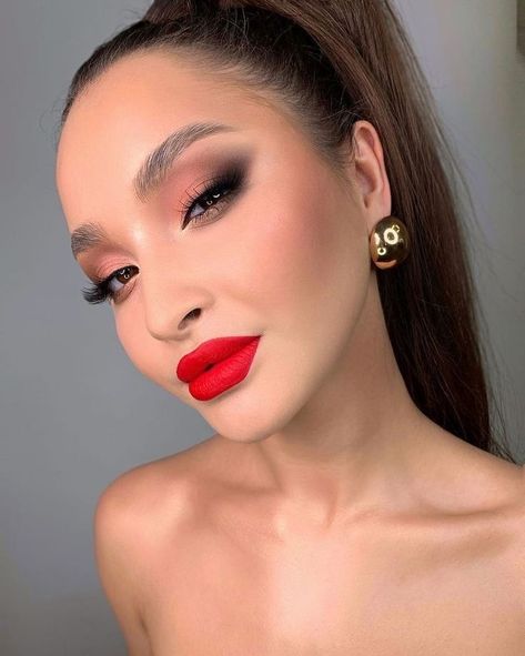 Matte Make Up, Maquillage On Fleek, Elegantes Makeup, Dag Make Up, Mekap Mata, Flot Makeup, Eye Makeup Pictures, Smink Inspiration, Makijaż Smokey Eye