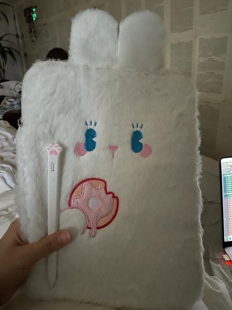 Apple Pencil Case, Apple Pencil 2, Cute Ipad Cases, I Pad, Apple Computer, Kawaii Bunny, Ipad Pro Case, Puff And Pass, Computer Case