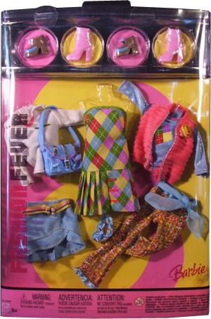 Barbie Fashion Fever Clothes, 00s Barbie, Fashion Fever Barbie, Fairy Games, 2004 Fashion, Barbie 1990, Barbie Playsets, Barbie Doll Clothes, Cool Toys For Girls