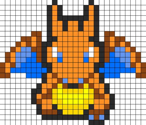 Search Results: Pokemon Bead Patterns | Kandi Patterns Dragon Pixel Art, Pokémon Charizard, Pixel Pokemon, Perler Designs, Pokemon Perler, Pokemon Cross Stitch, Modele Pixel Art, Pokemon Bead, Pixel Art Pokemon